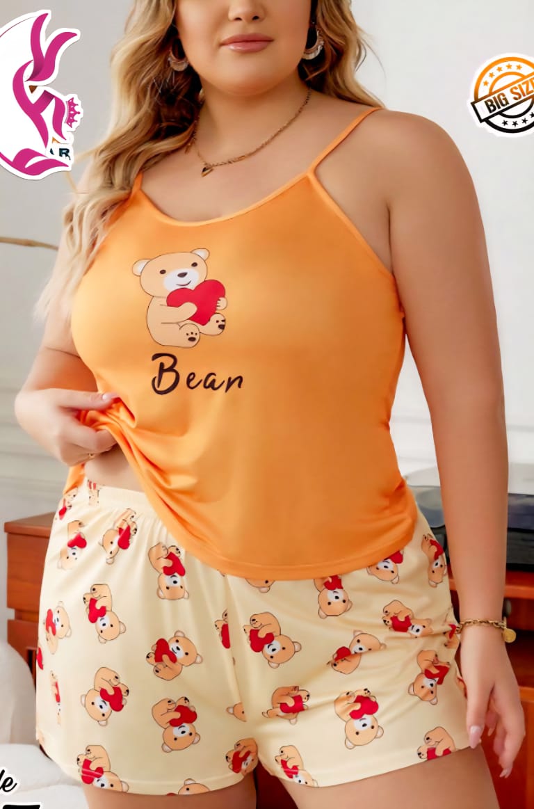 هوت شورت بيح سايز دبدوب