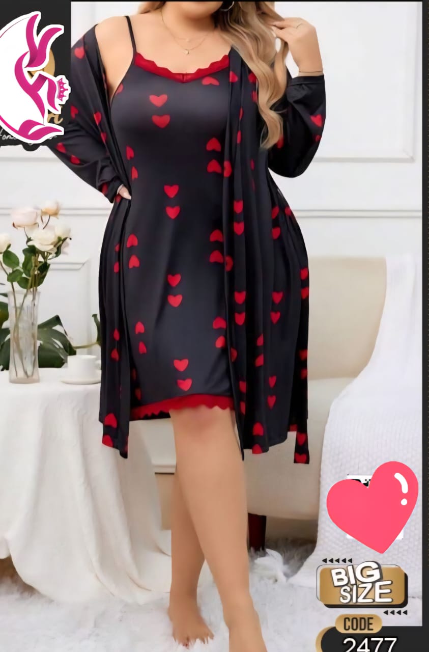 كاش بروب قطعتين قلوب بيج سايز