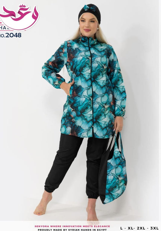 مايوه وتر بروف اربع قطع