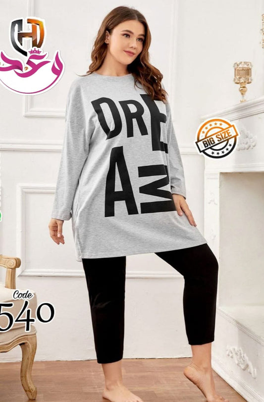 بيجاما خريفي بيج سايز