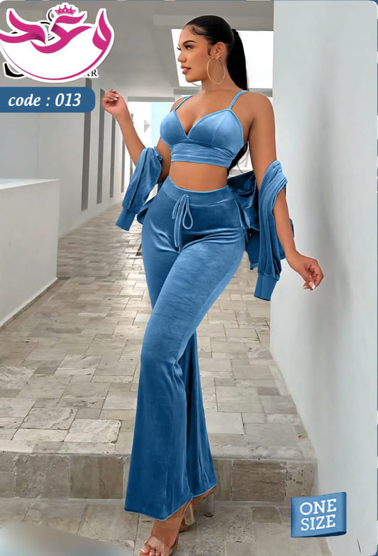 بيجاما حريمي 3 قطع