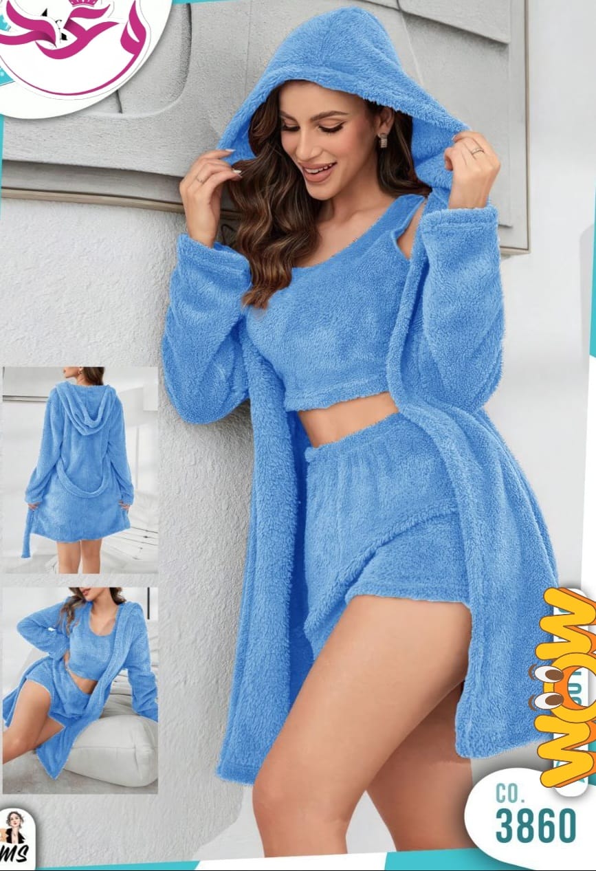 طقم هوت شورت بروب تلت قطع