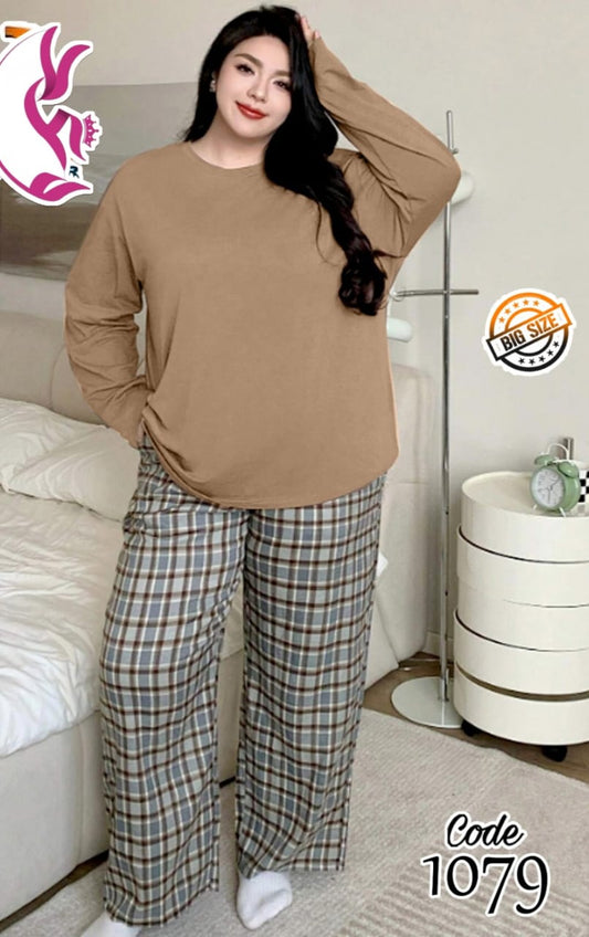 بيجاما خريفي بيج سايز