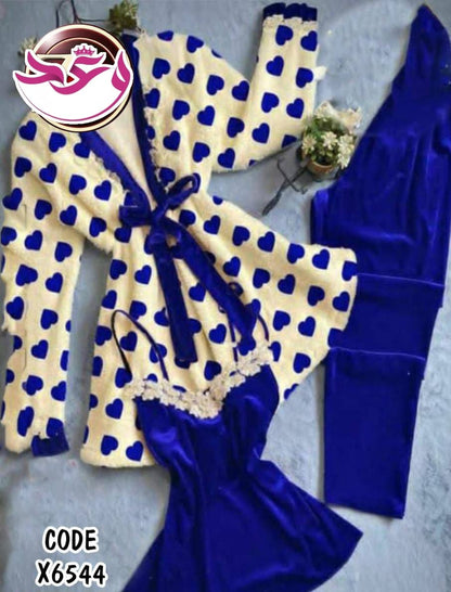 بيجاما حريمي تلت قطع