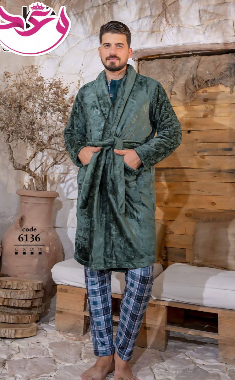 روب رجالي قطيفه