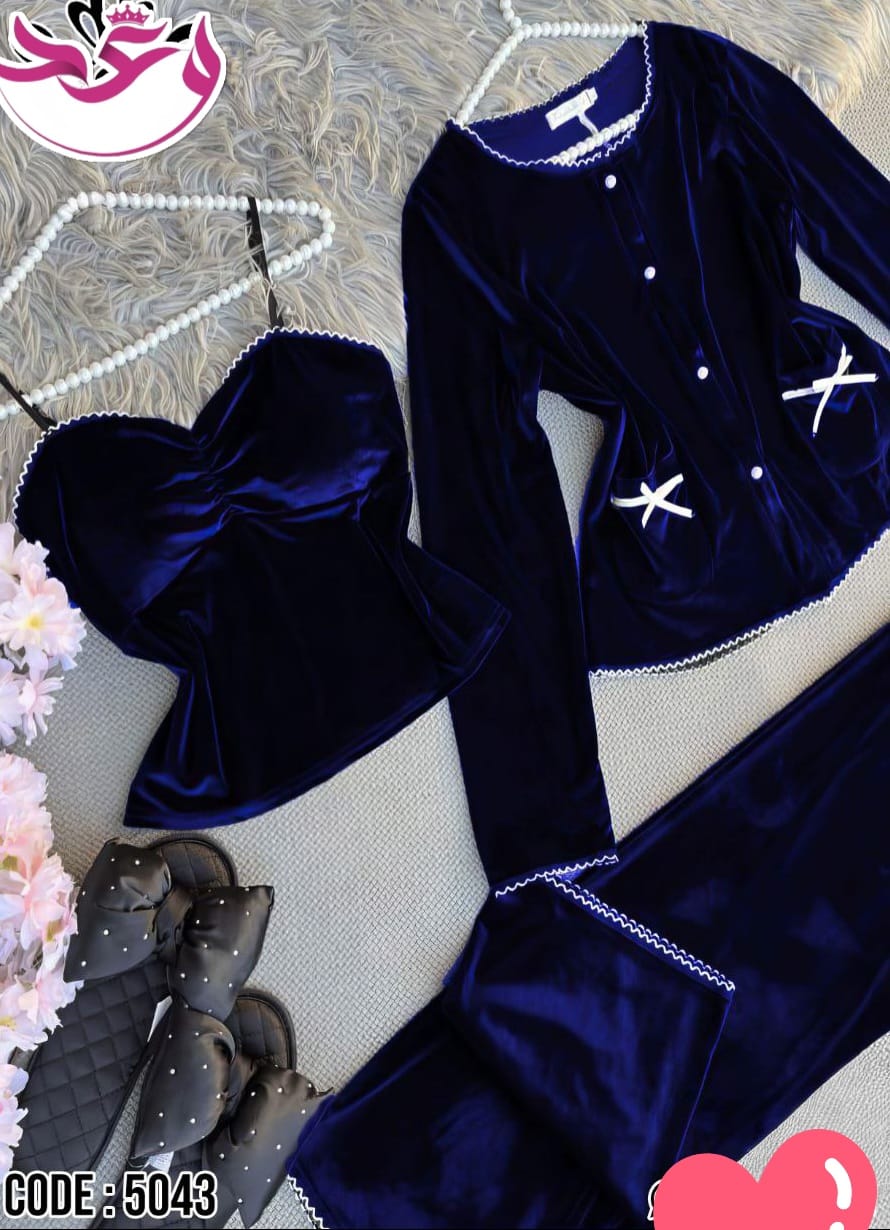 بيجاما حريمي تلت قطع