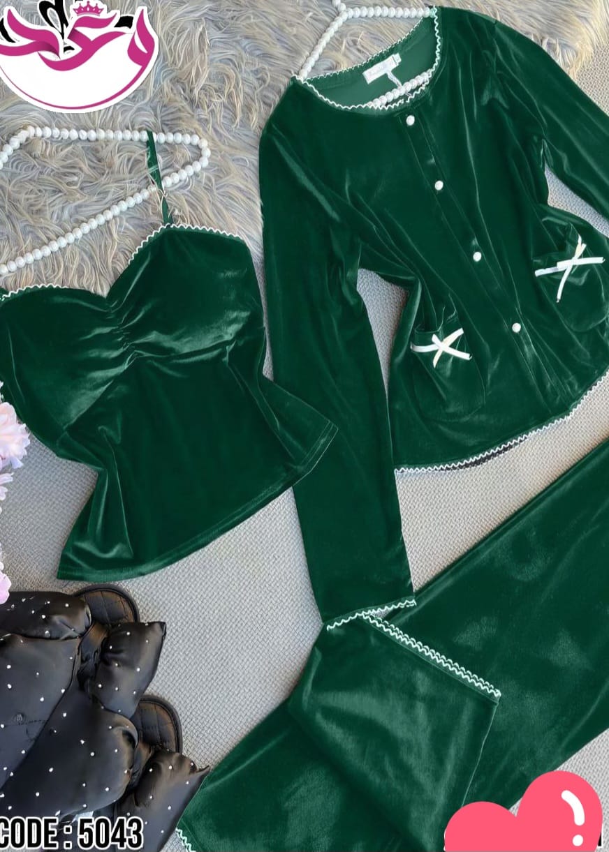 بيجاما حريمي تلت قطع