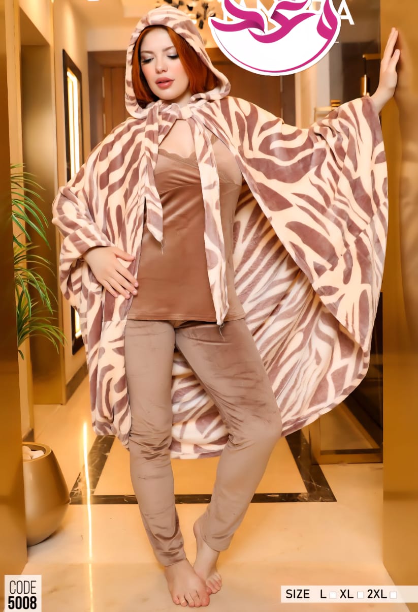 بيجاما حريمي تلت قطع