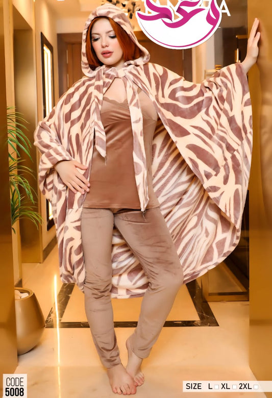 بيجاما حريمي تلت قطع