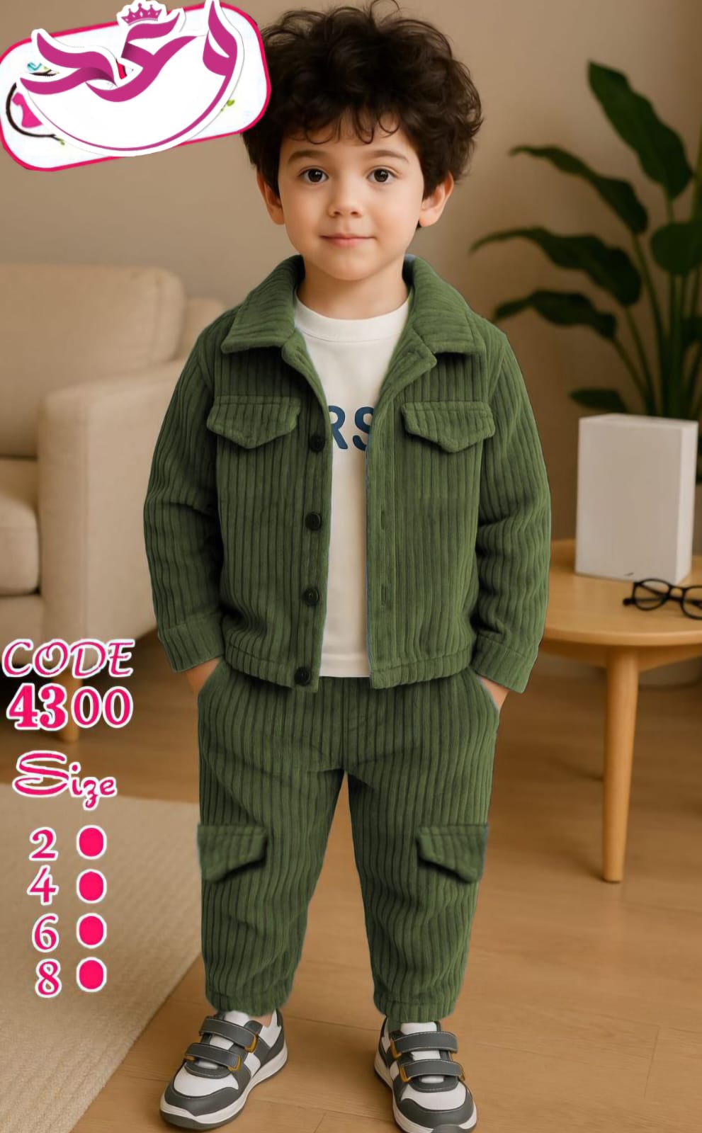 ترينج اطفالي تلت قطع