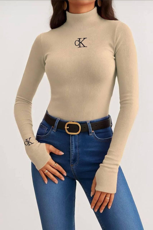 بيزك توب تي شيرت شتوي حريمي