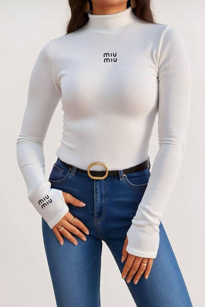 بيزك توب تي شيرت شتوي حريمي