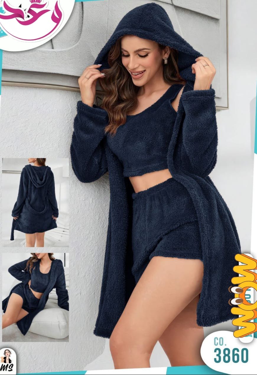 طقم هوت شورت بروب تلت قطع