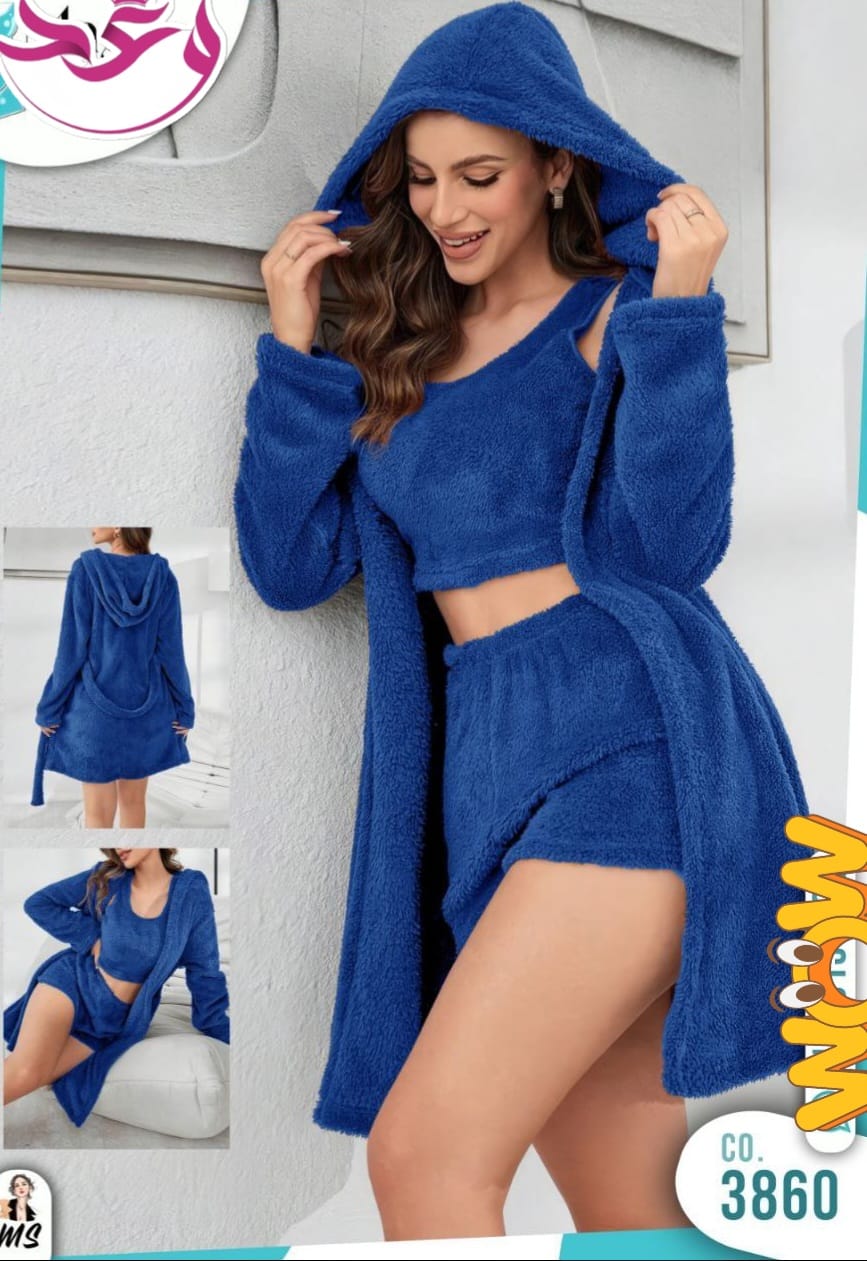 طقم هوت شورت بروب تلت قطع