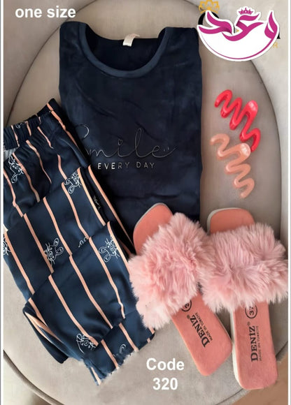 بيجاما حريمي قطعتين