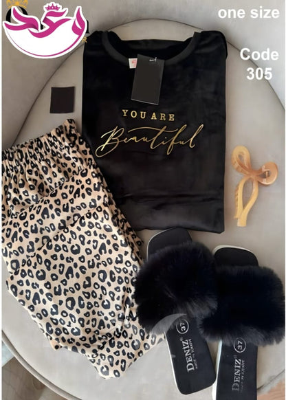 بيجاما حريمي قطعتين