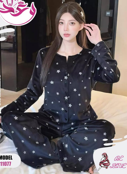 بيجاما حريمي تلت قطع