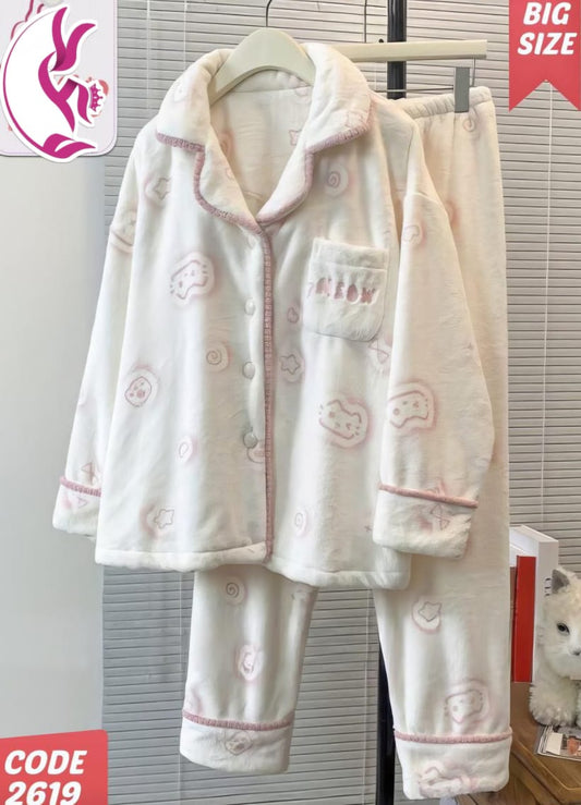 بيجاما حريمي قطه