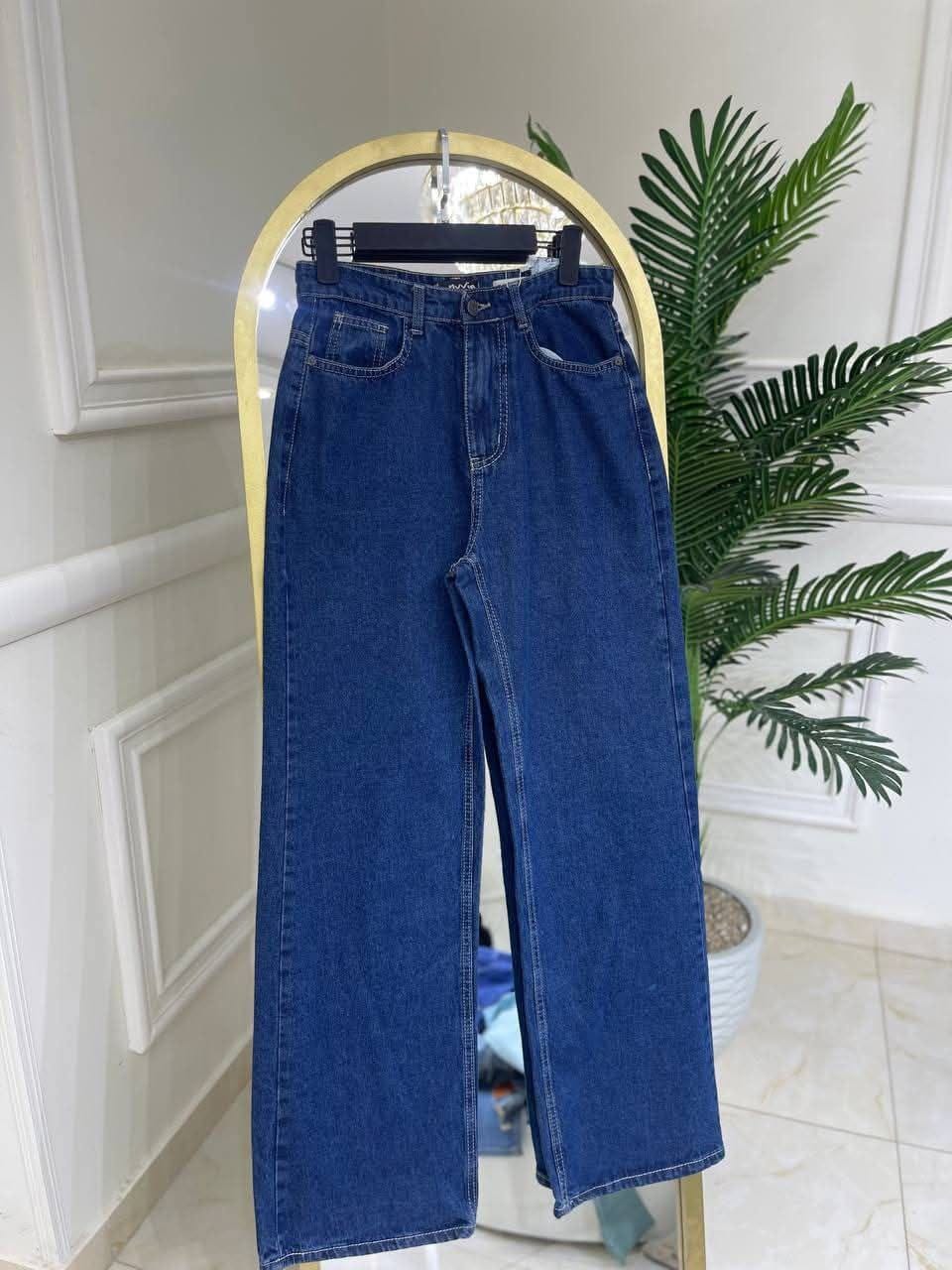 بنطلون جينز ويد ليج حريمي