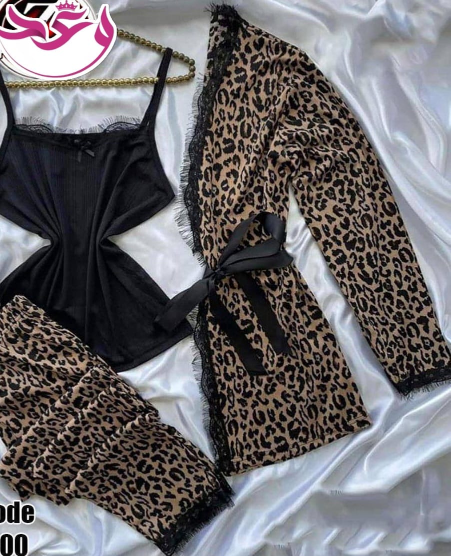 بيجاما حريمي بروب تلت قطع