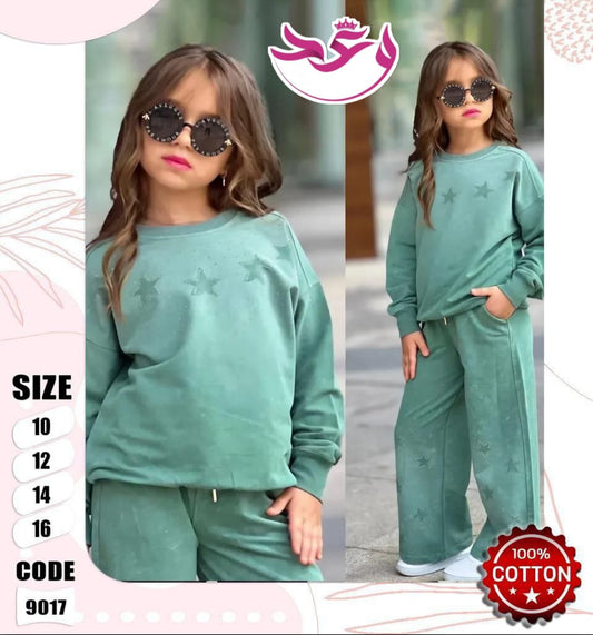 طقم بناتي قطعتين