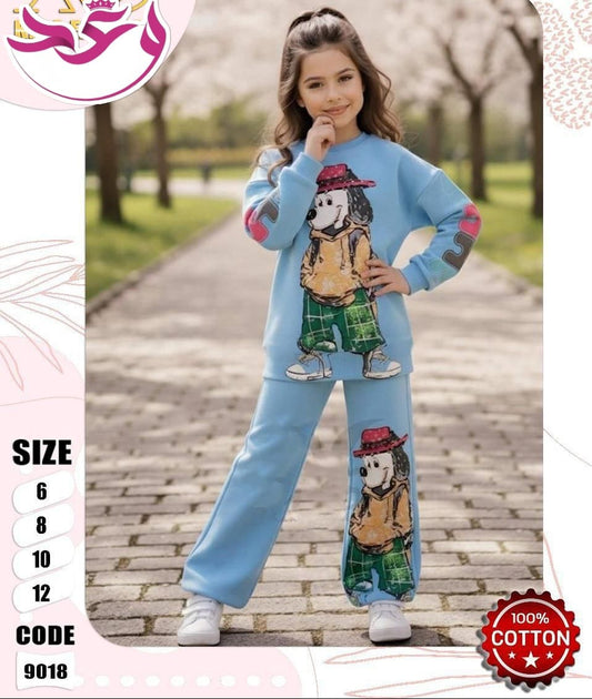 طقم بناتي قطعتين