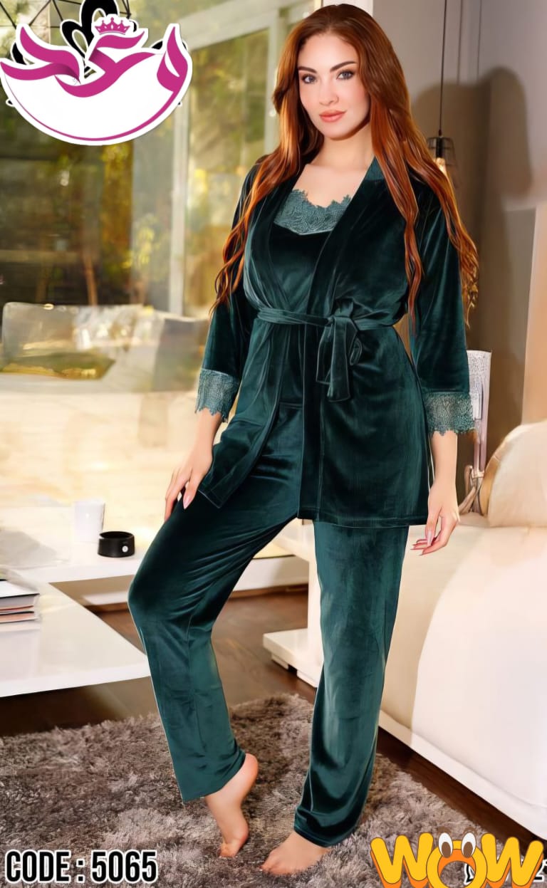 بيجامه حريمي 4 قطع